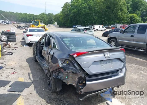 2020 Honda Civic Sport from USA, damaged, VIN 2HGFC2F80LH588722